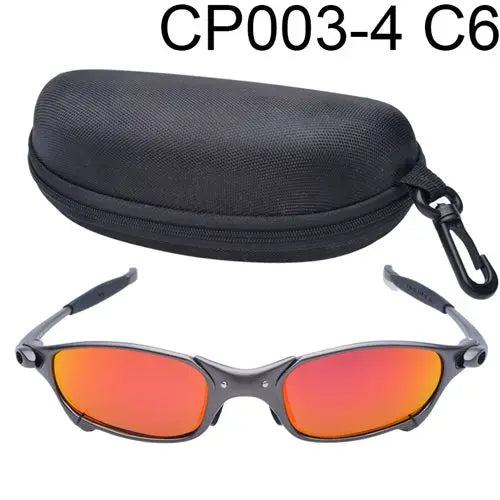MTB Man Polarized Sunglasses Cycling Glasses UV400 Fishing Sunglasses Metal Bicycle Goggles Cycling Eyewear Riding Glasses B2-2
