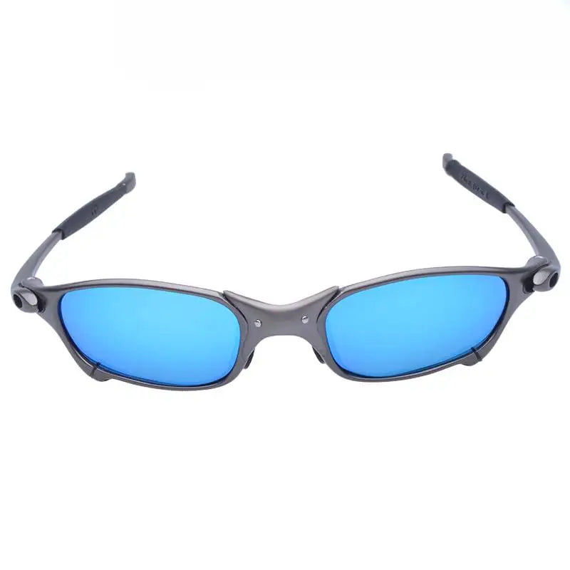 MTB Man Polarized Sunglasses Cycling Glasses UV400 Fishing Sunglasses Metal Bicycle Goggles Cycling Eyewear Riding Glasses B2-2