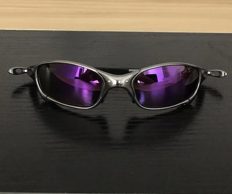 MTB Man Polarized Sunglasses Cycling Glasses UV400 Fishing Sunglasses Metal Bicycle Goggles Cycling Eyewear Riding Glasses B2-2