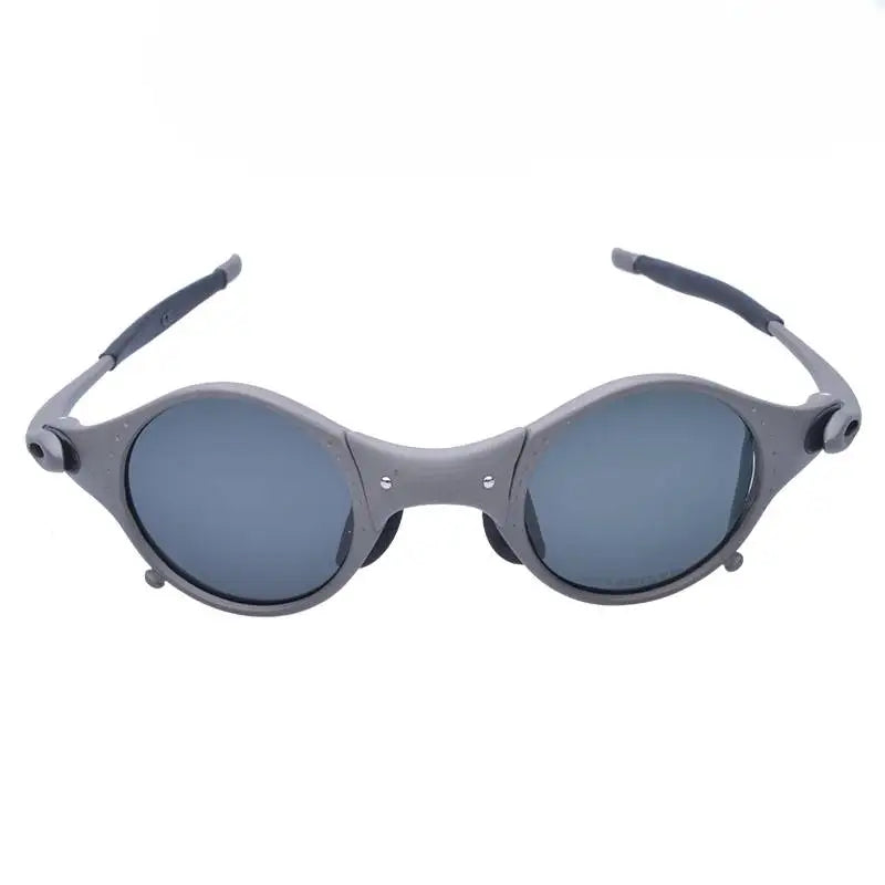 MTB Man Polarized Sunglasses Cycling Glasses UV400 Fishing Sunglasses Metal Bicycle Goggles Cycling Eyewear Riding Glasses E5-4