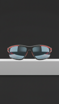 Gafas TR90 con detalle escarlata