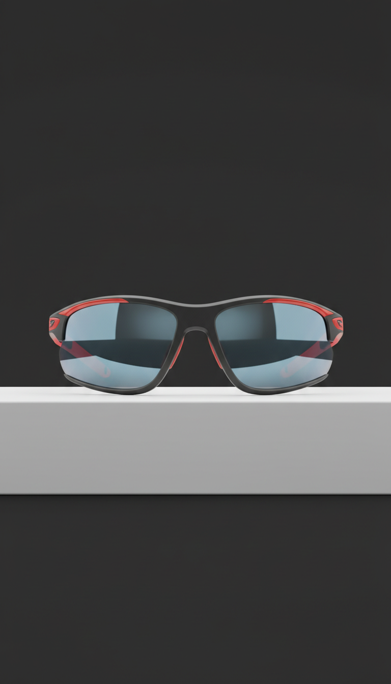 Gafas TR90 con detalle escarlata