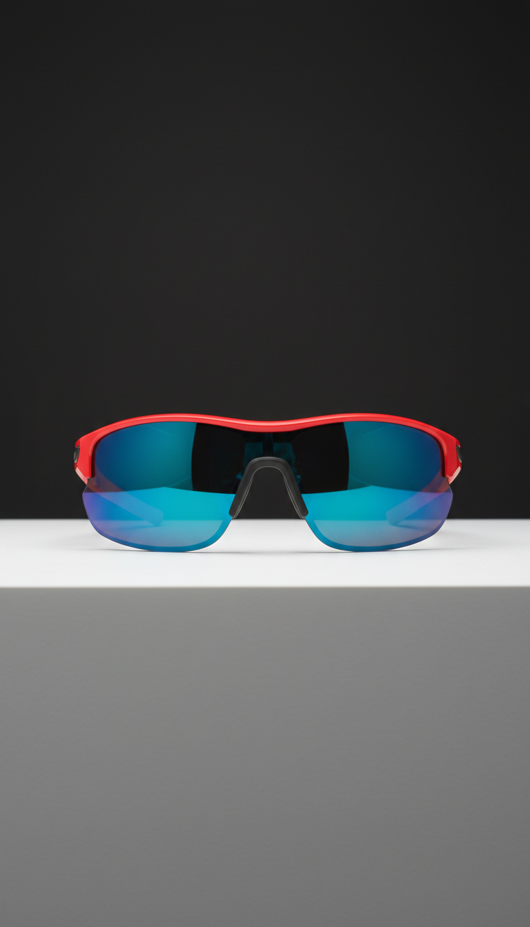 Gafas deportivas polarizadas de lente única